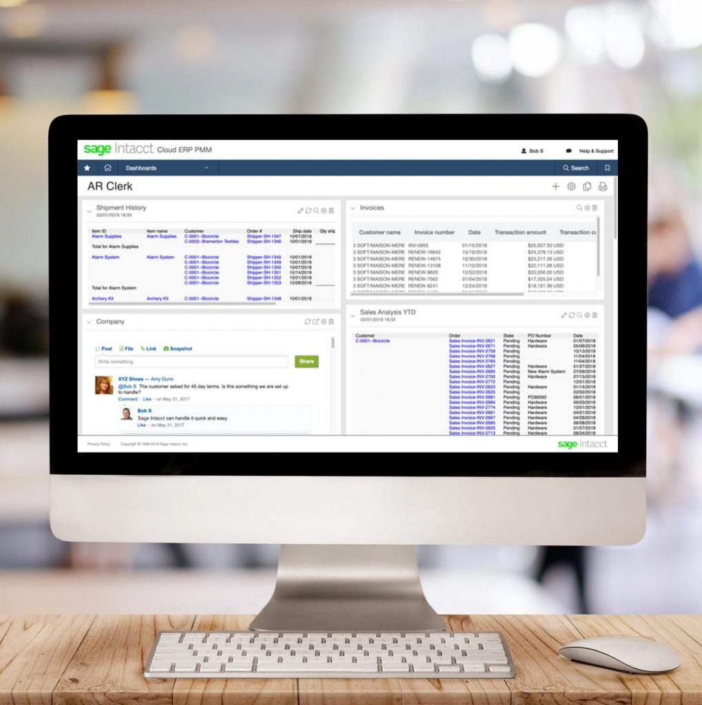 Sage Intacct Accounts Receivable Complete Visibility